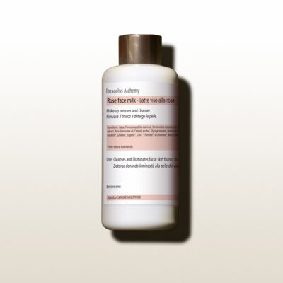 Latte viso alla rosa da 150ml della linea Paracelso Alchemy di Maria Candida Gentile