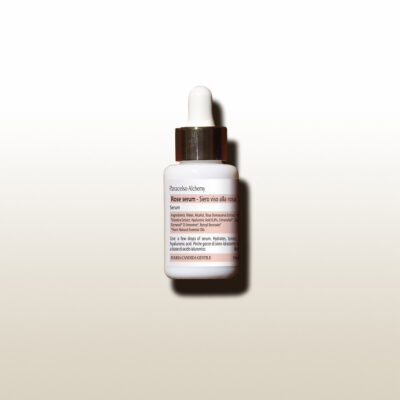Siero viso alla rosa della linea Paracelso Alchemy di Maria Candida Gentile