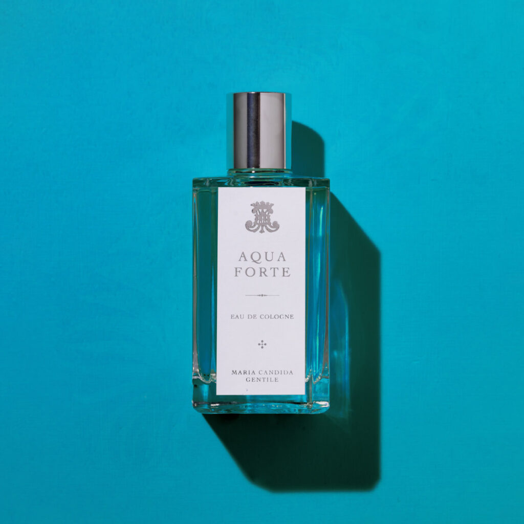 Aqua Forte eau de cologne di Maria Candida Gentile, formato 100 ml